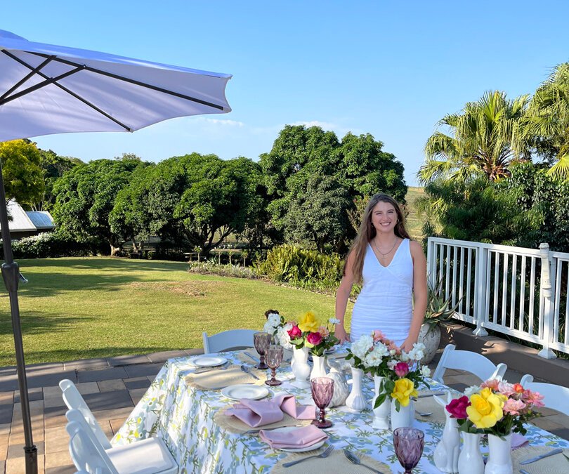 From her garden to your table