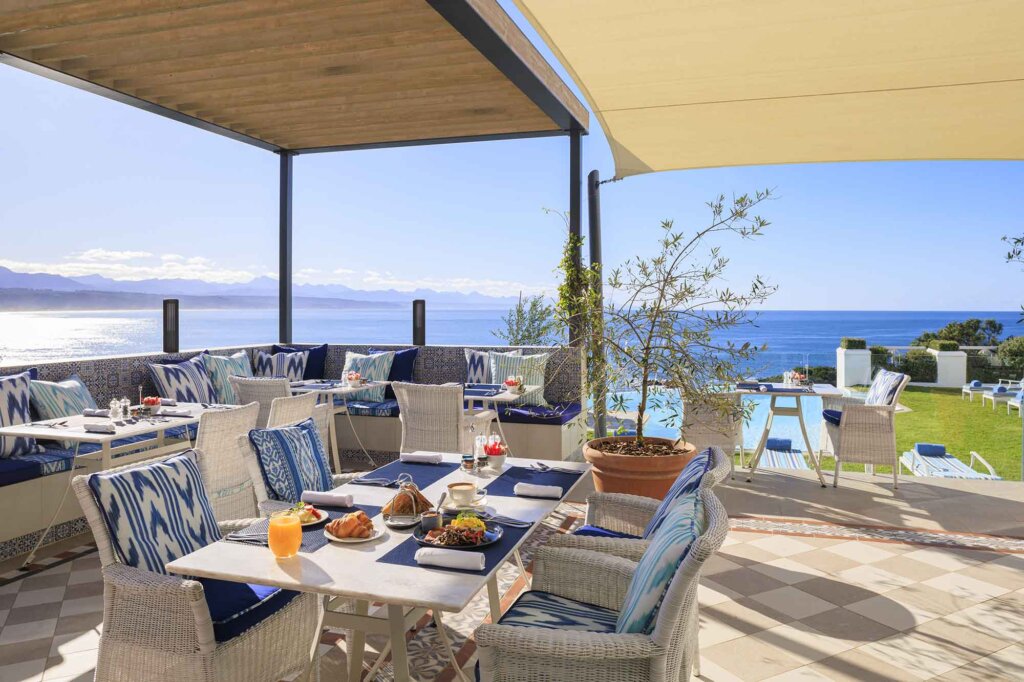 Savour a delicious meal at Amelia’s at The Plettenberg