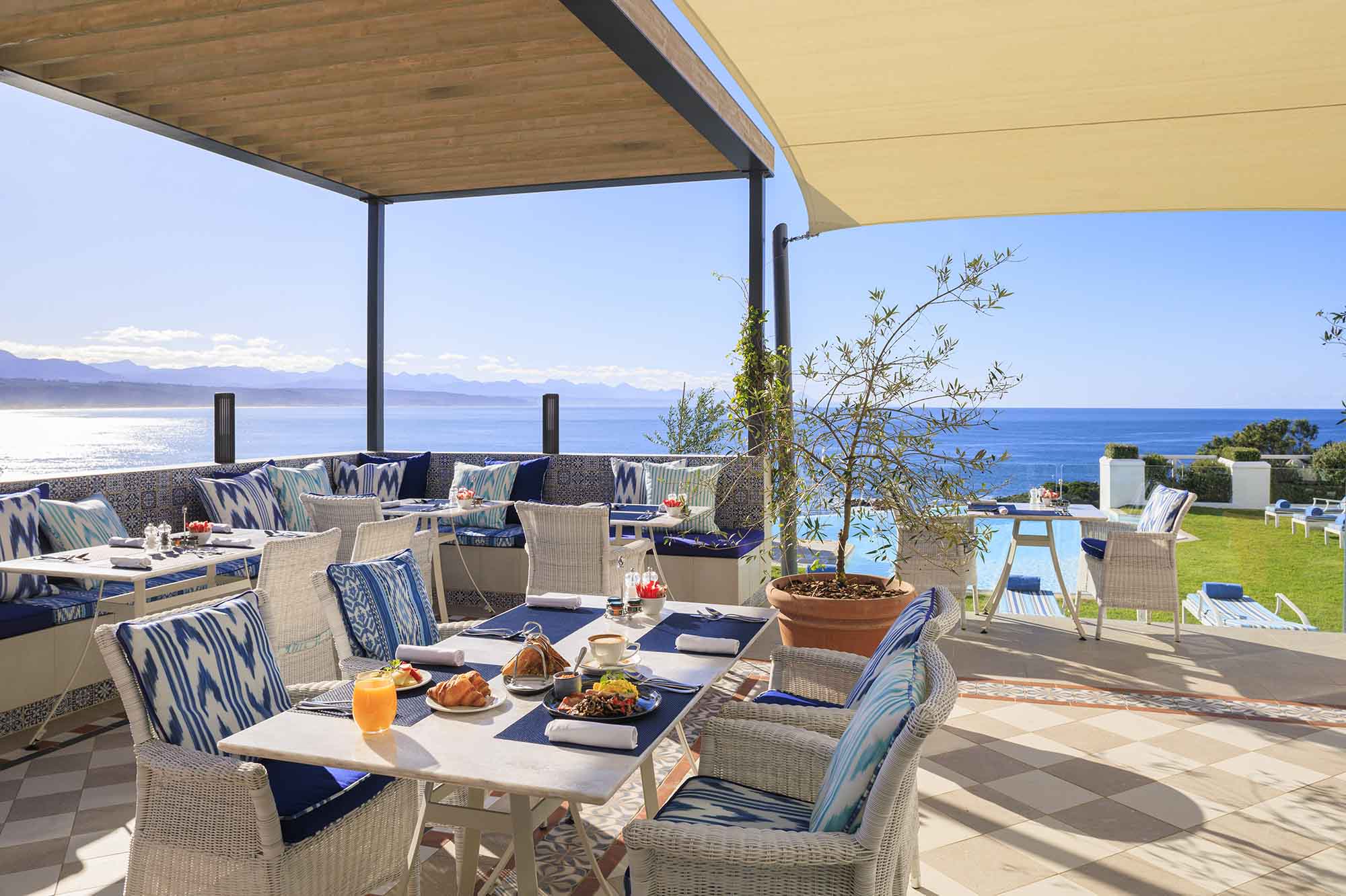 Savour a delicious meal at Amelia’s at The Plettenberg