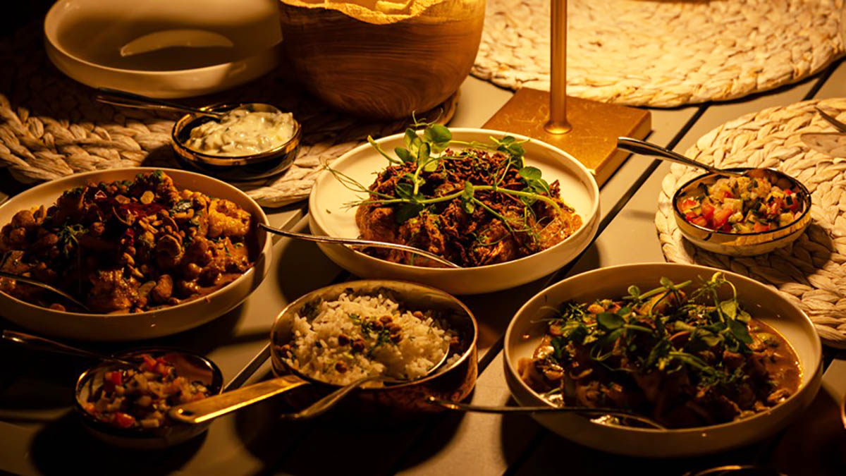 Tantalizing Palm House Spice Route menu