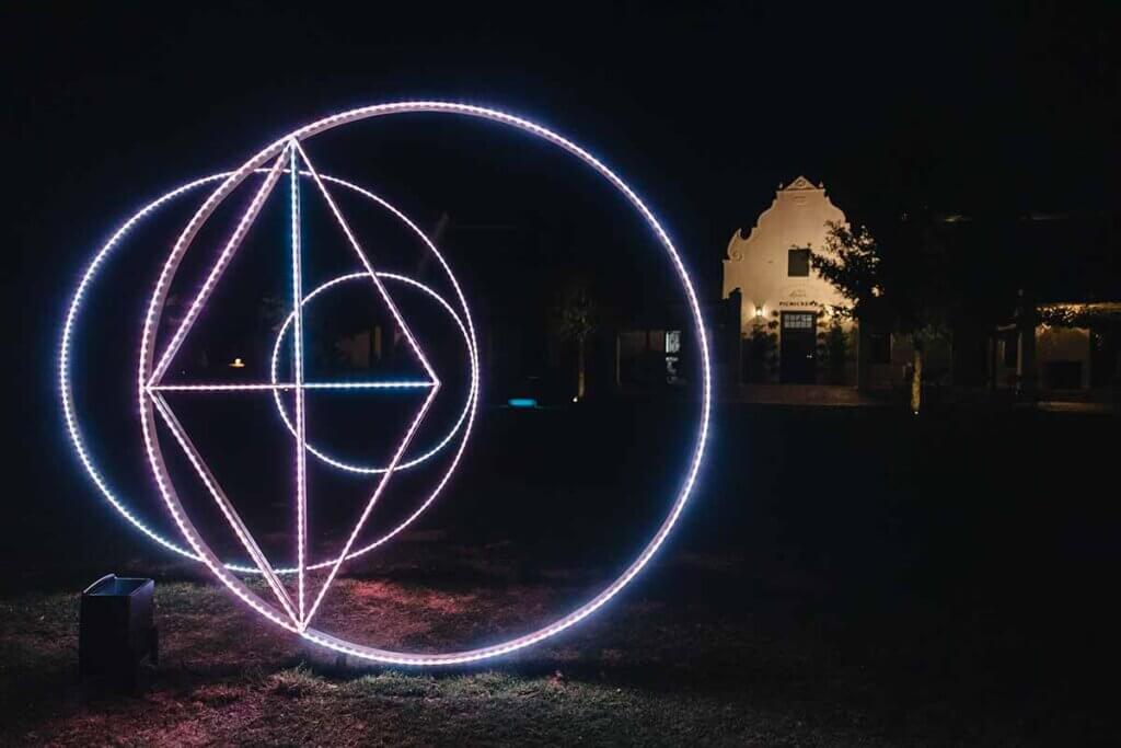 Family-friendly Spier Light Art exhibition