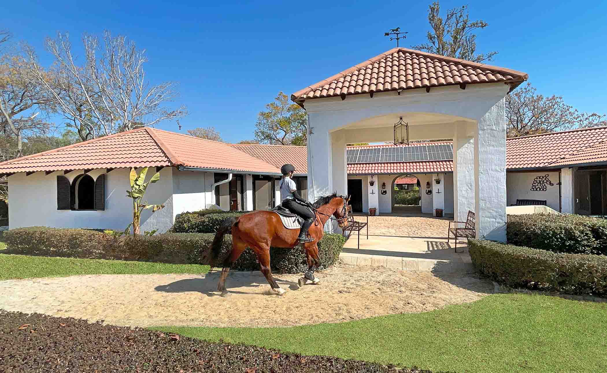Kyalami Airbnb for horses & riders trials recycled stable tiles