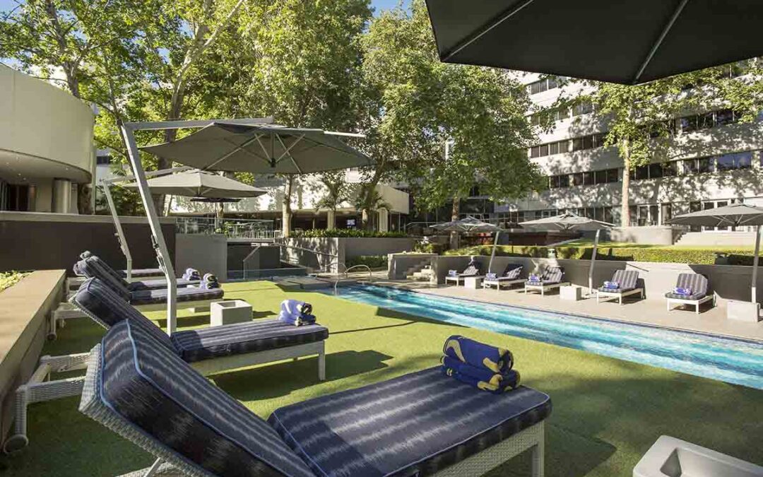 Garden oasis makes 4-star Sun International hotel the Central Park of Sandton