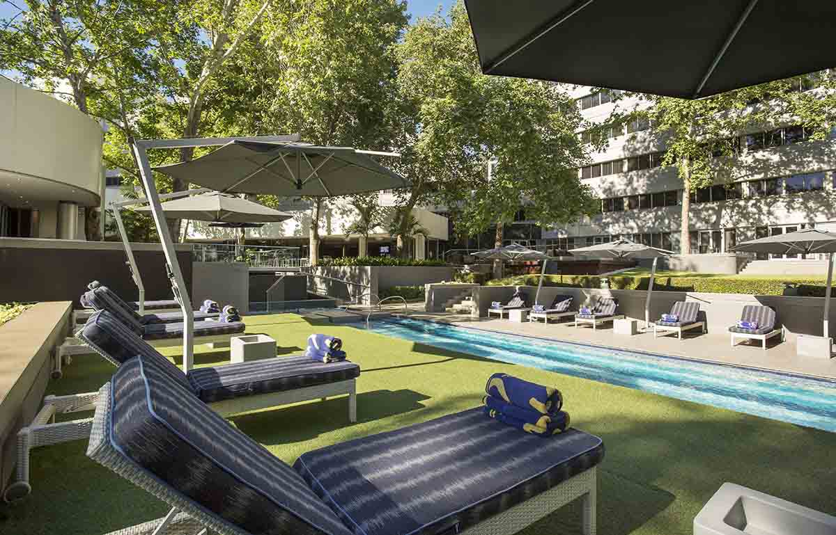 Garden oasis makes 4-star Sun International hotel the Central Park of Sandton