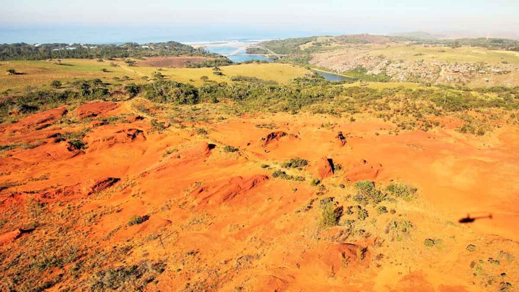 KZN South Coast Great Drives Out routes - KZN Red Desert Nature Reserve