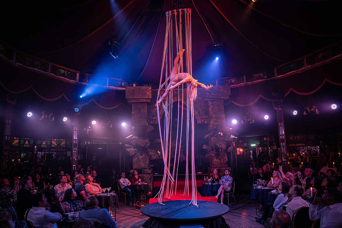The Royal Countess Zingara stages La Dolce Royal at Melrose Arch