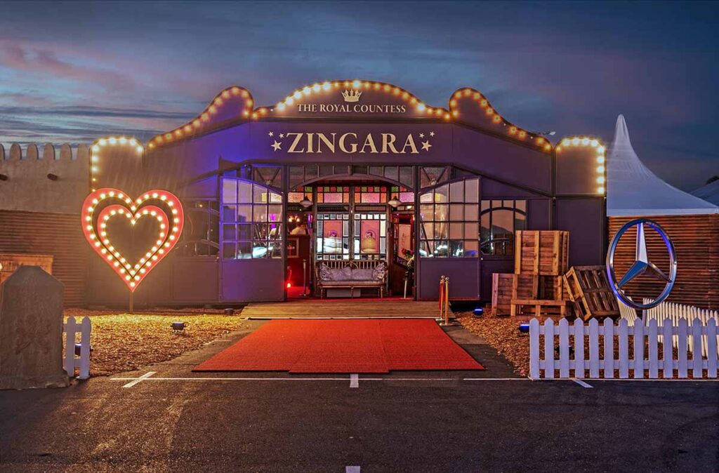 The Royal Countess Zingara stages La Dolce Royal at Melrose Arch