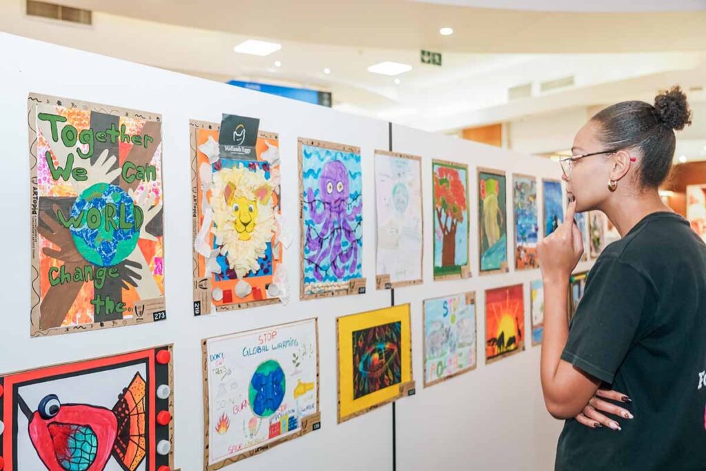 Visitors can explore impressive collection of learner artwork during ARTopia 2025, one of Liberty Midlands Mall's flagship community initiatives.