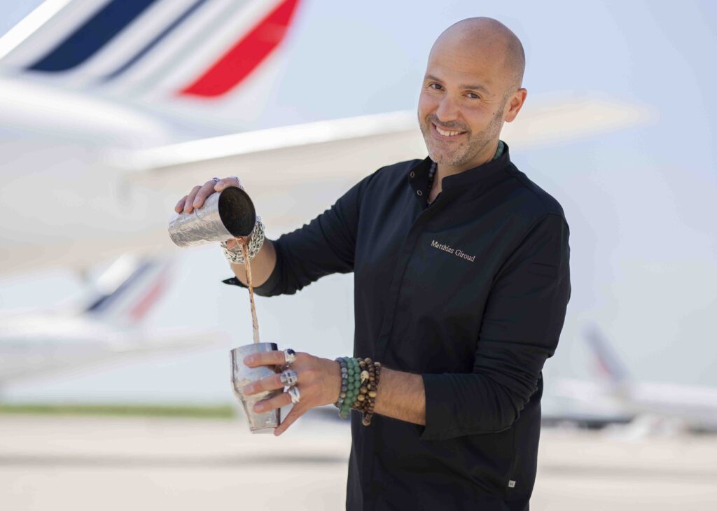 Matthias Giroud cocktails Air France