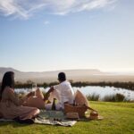 Get outdoors and picnic on the grass at Cape Point Vineyards