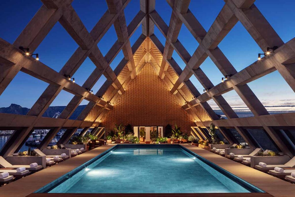 Cape Town EDITION hotel pool